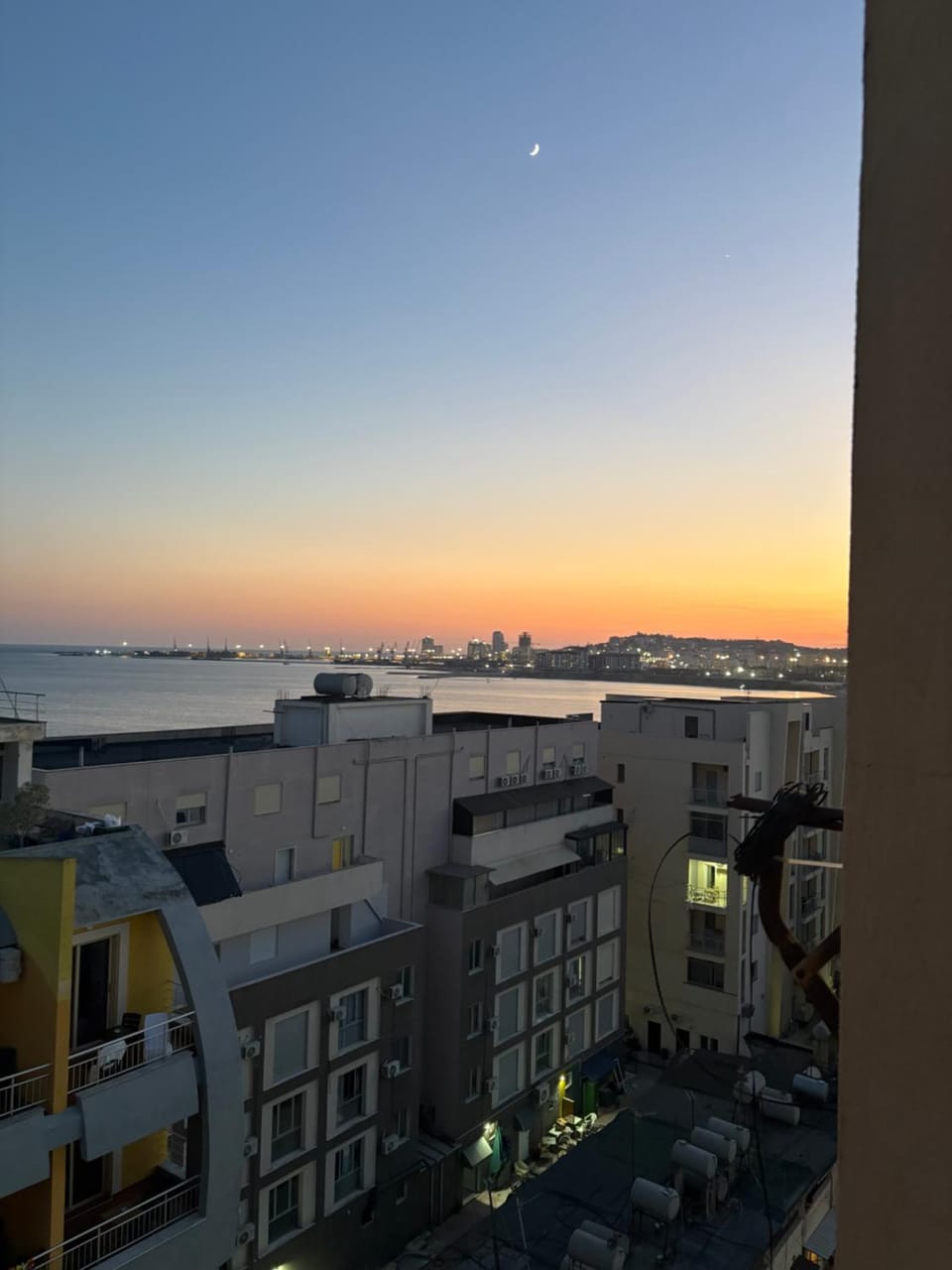 Sea view, Sunset