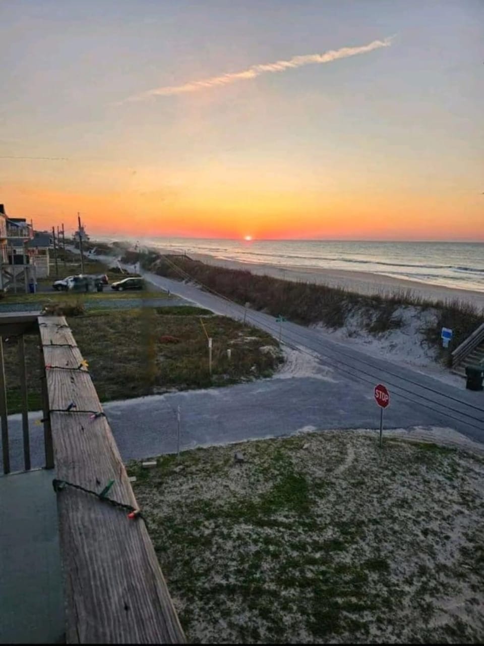 Beach, Sea view, Sunrise