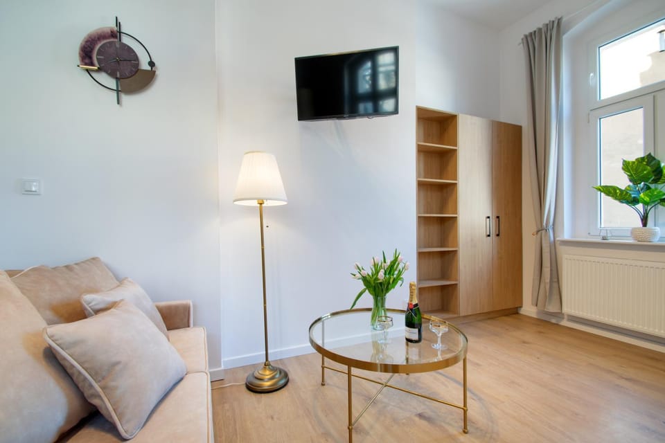 Vintage Antresola Studio MTP Sala Ziemi Stare Zoo Apartment in Poznan