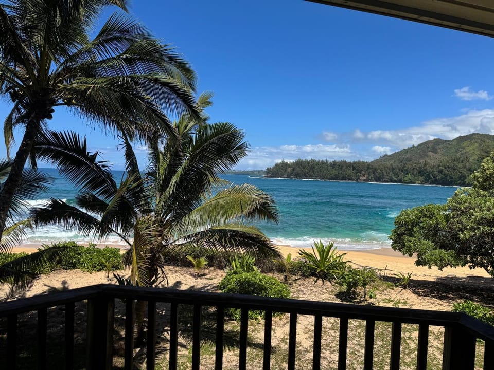 Day, Natural landscape, Summer, Garden, View (from property/room), Balcony/Terrace, Beach, Garden view, Mountain view, Sea view