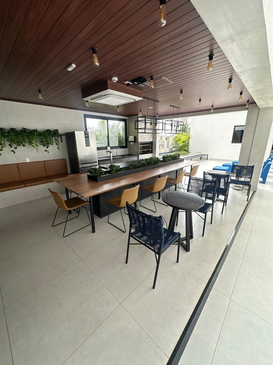 Modern Marista condo with lounge area and garage Apartment in Goiania