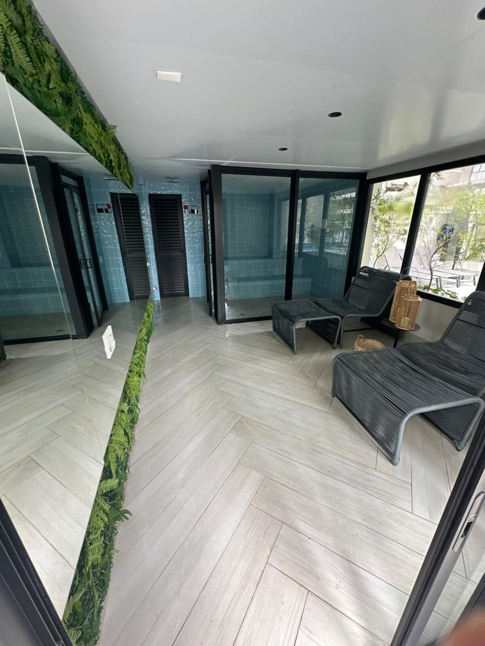Modern Marista condo with lounge area and garage Apartment in Goiania