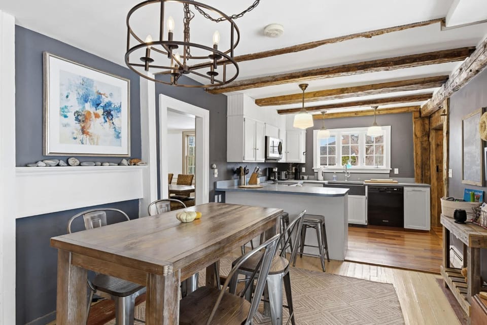 Spacious Farmhouse Near the Beach Circa 1860 House in Biddeford