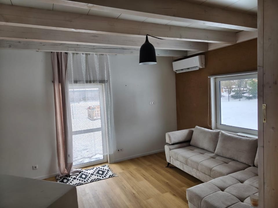 Living room, Seating area, air conditioner