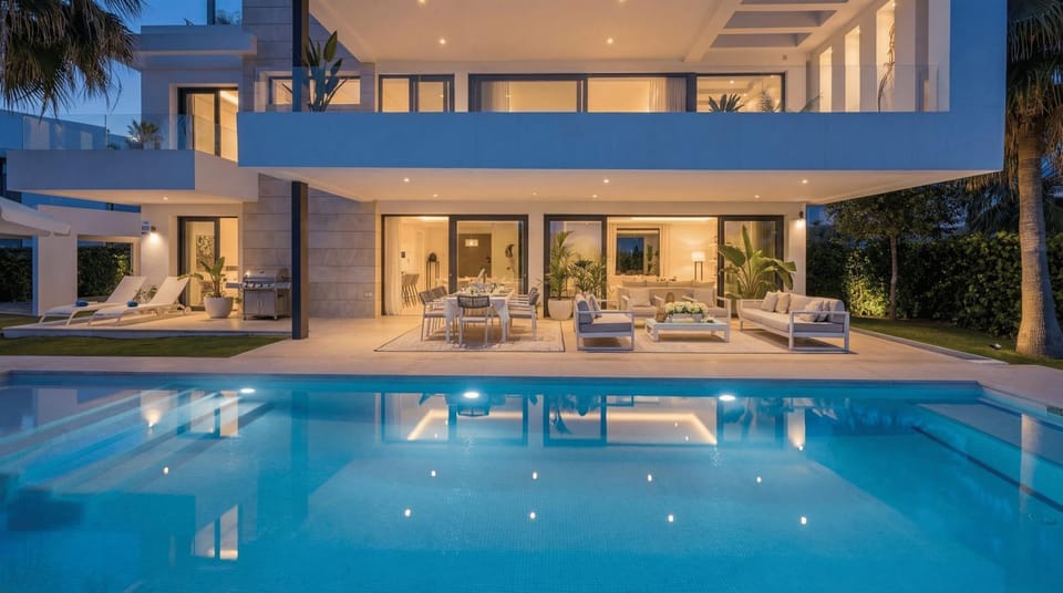 Pool view, Swimming pool