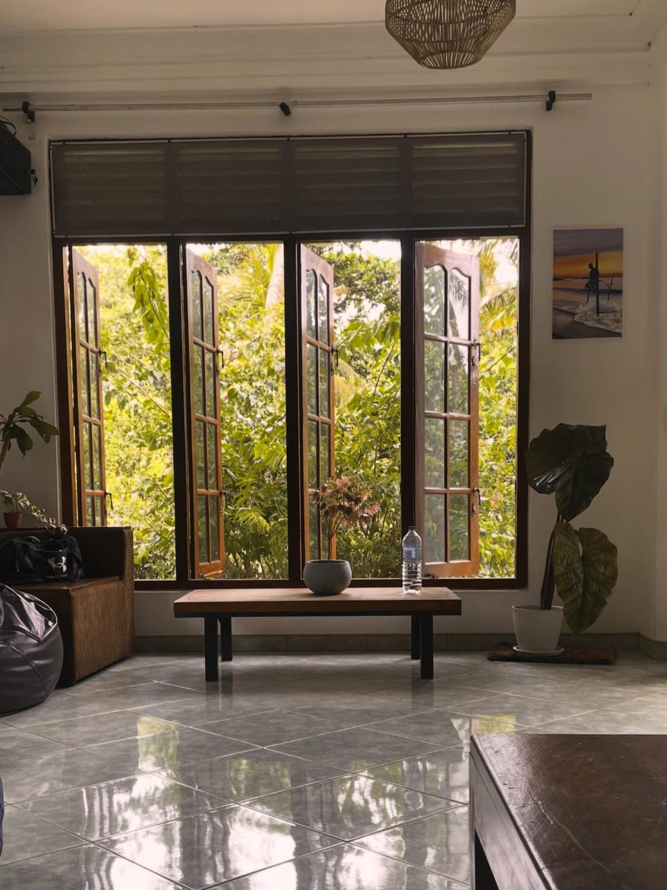 Garden, Living room, Seating area, Garden view