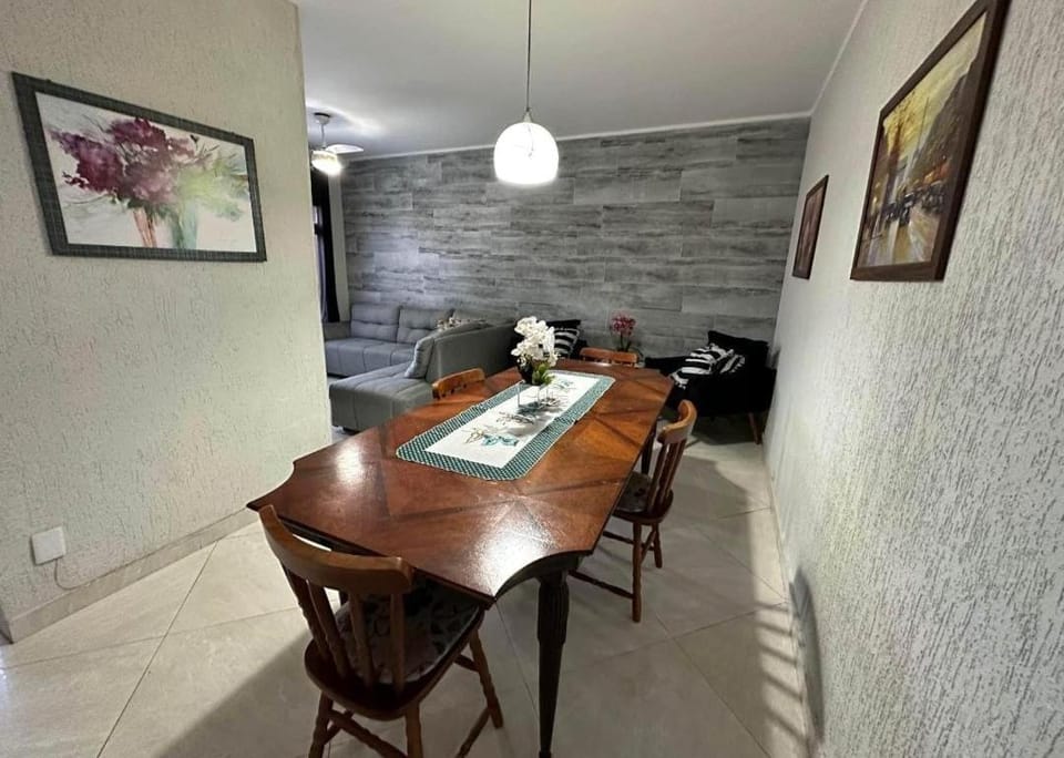 Apto aconchegante um quarteirão da praia Apartment in State of São Paulo