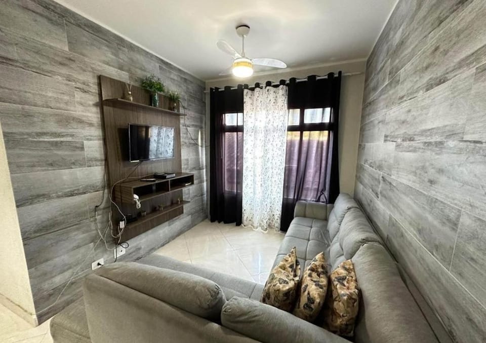 Apto aconchegante um quarteirão da praia Apartment in State of São Paulo
