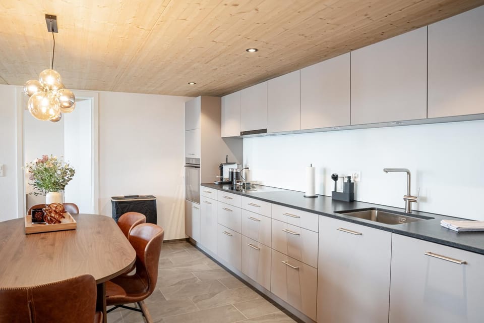 Kitchen or kitchenette, kitchen