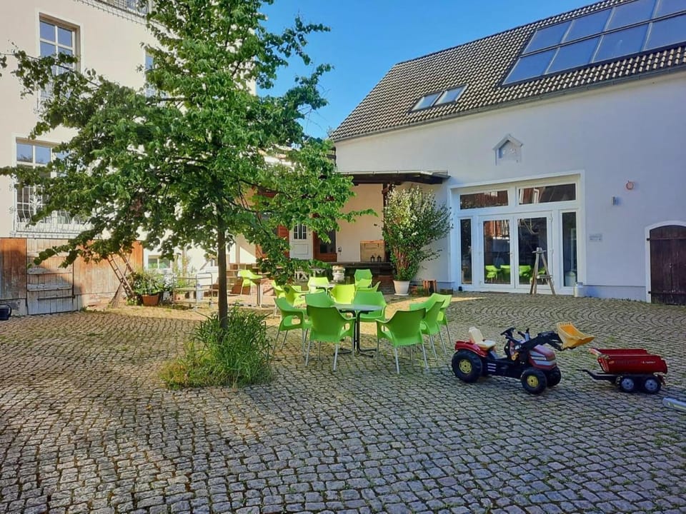 Property building, Patio