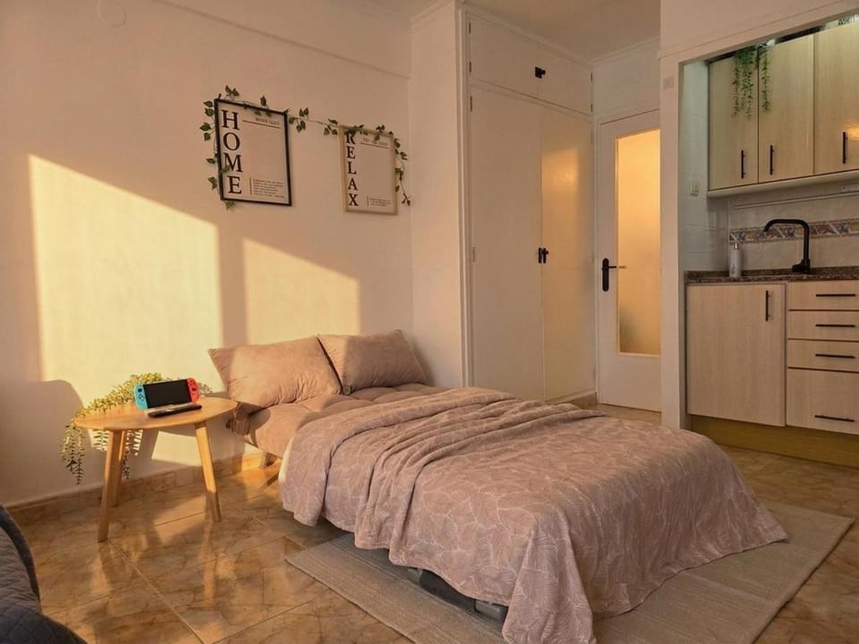 Apartamento Paseo Marítimo frente el mar con terraza y parking Apartment in La Pineda