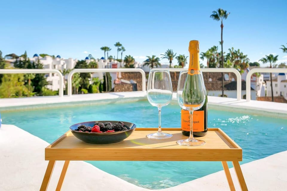 View (from property/room), Pool view, Swimming pool