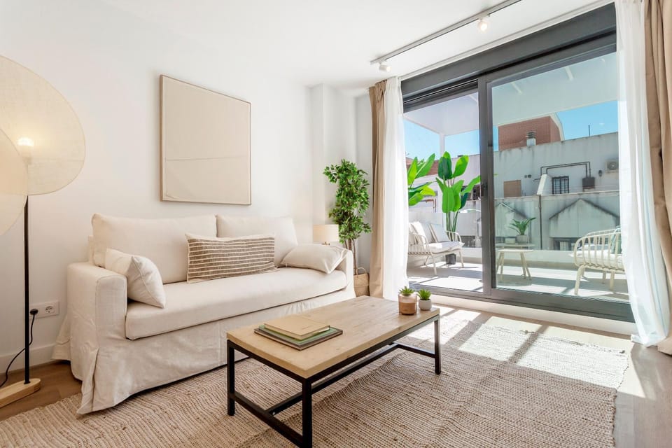 Day, View (from property/room), Balcony/Terrace, Living room, Other, Seating area