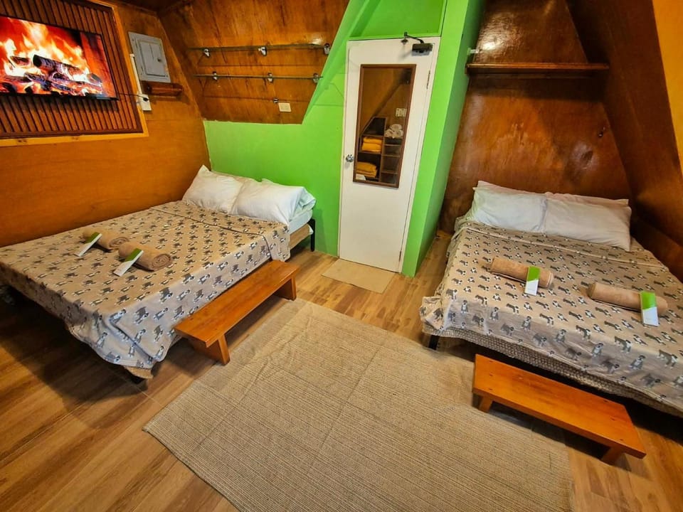 Odara Pines Garden- Balay Room 2 Queen Size Bed House in Baguio