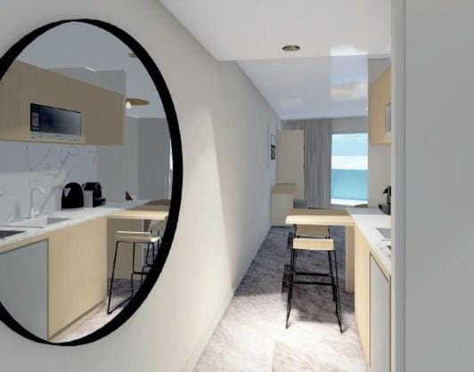 Kitchen or kitchenette