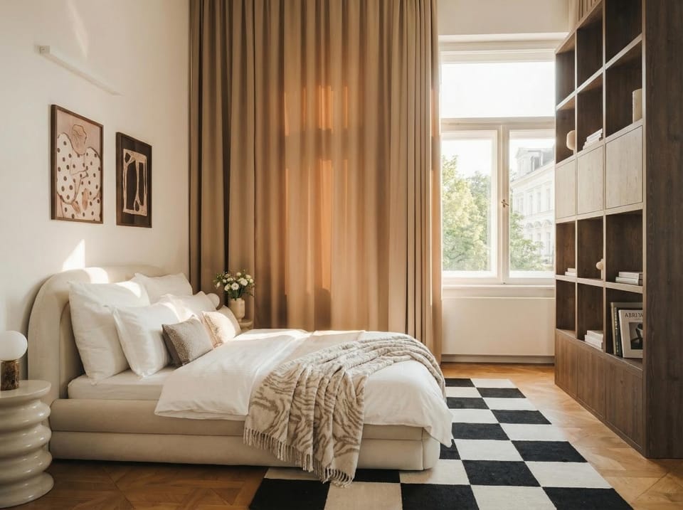 Bed, Bedroom