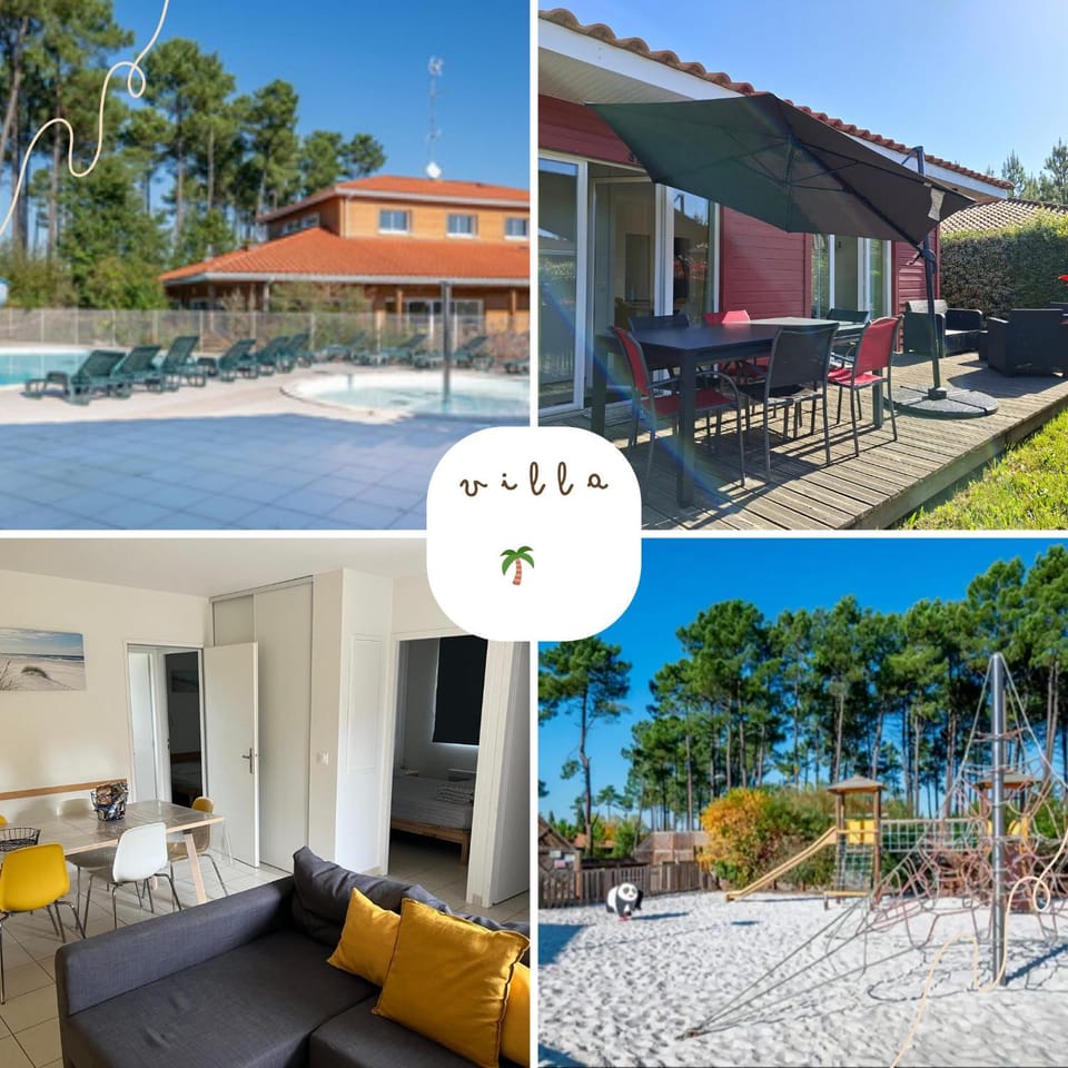Patio, Children play ground, Living room, Pool view, Swimming pool