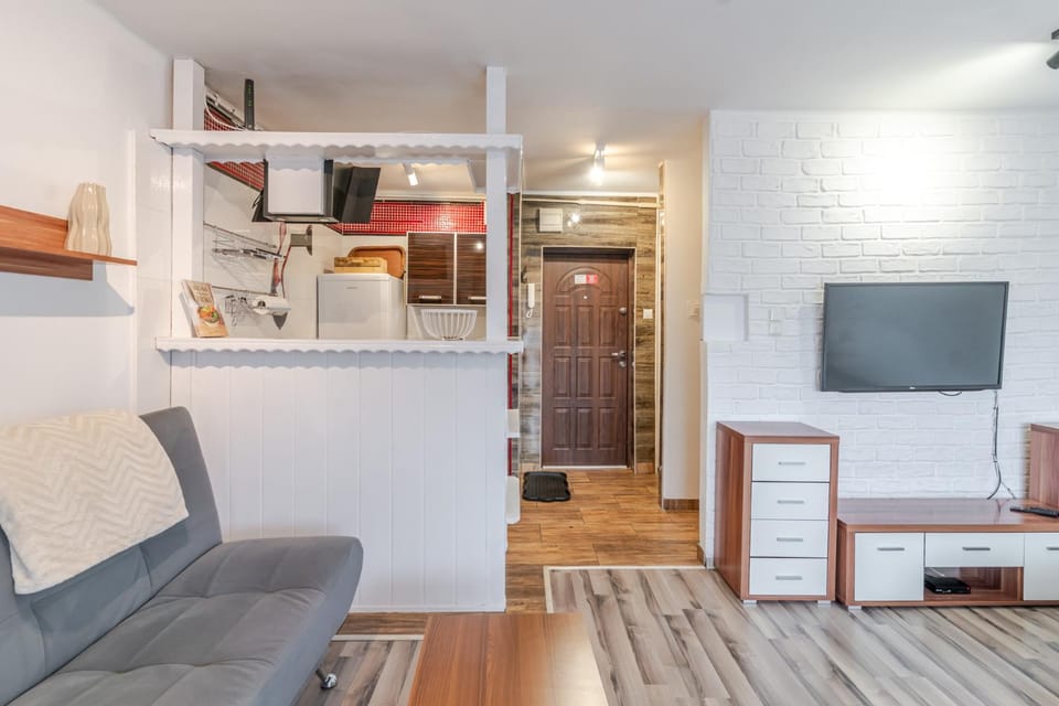 Kitchen or kitchenette, Living room, Seating area, oven