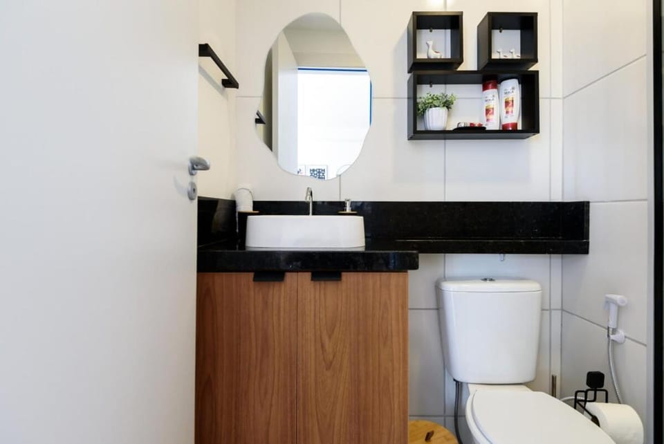 Swimming pool, sauna and view, modern studio in Rio Apartment in Rio de Janeiro