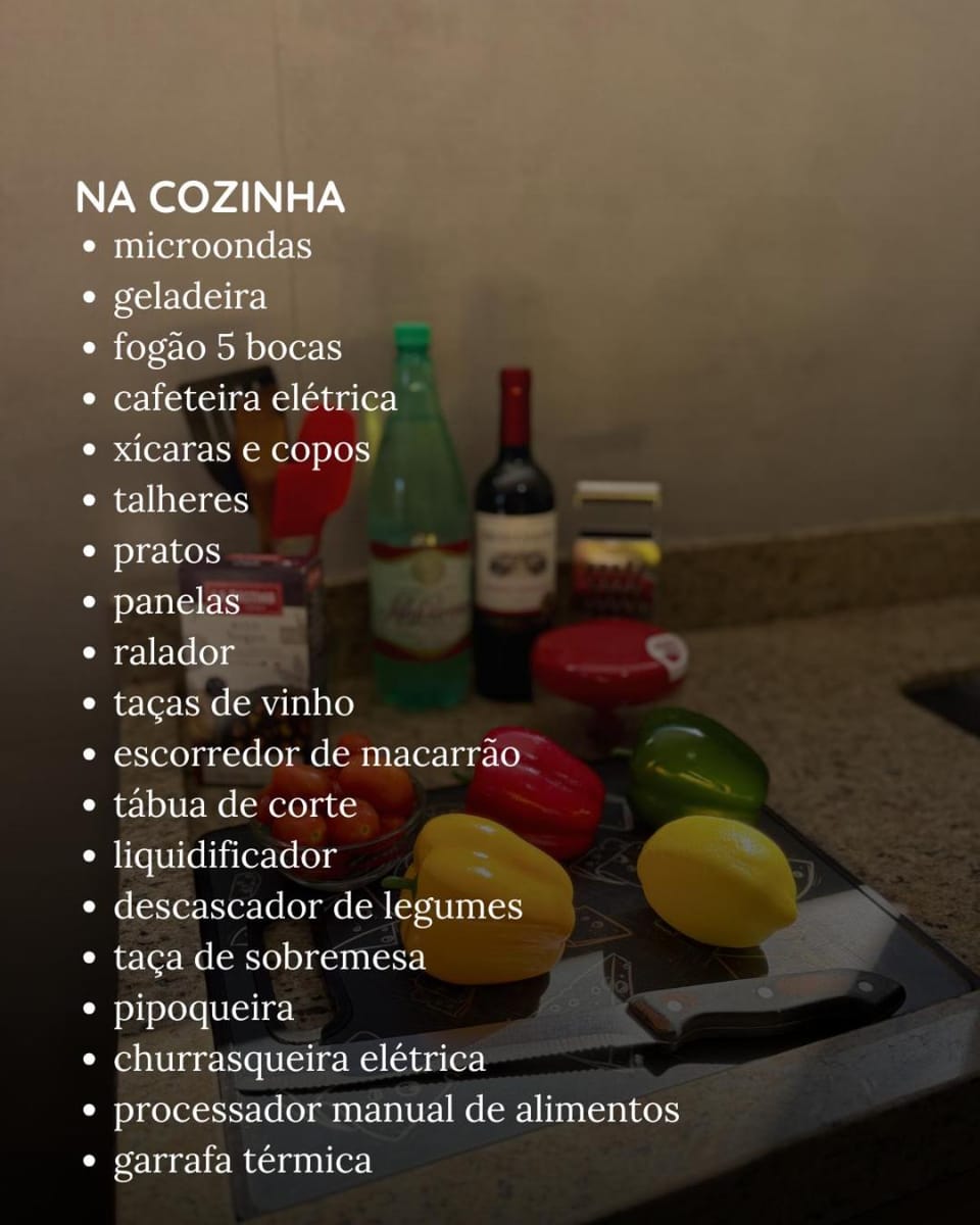 Communal kitchen, Text overlay