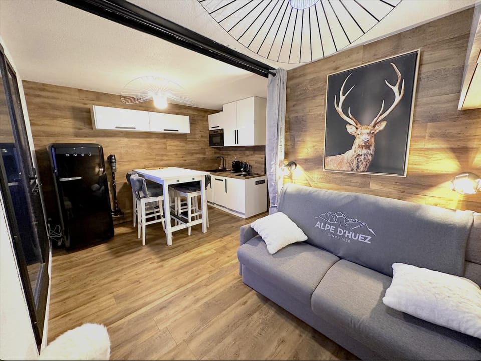 Logement cosy & rénové - Vue exceptionnelle Apartment in Huez