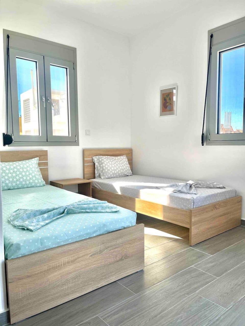 Bed, View (from property/room), Bedroom, City view, Sea view
