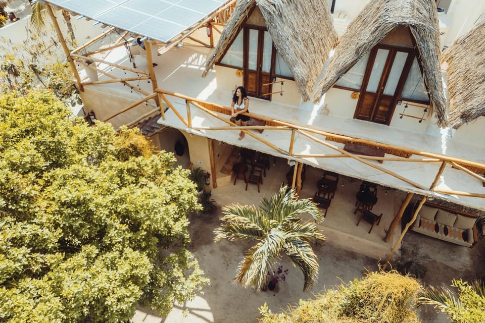 Property building, Day, Garden, View (from property/room), Balcony/Terrace, Garden view