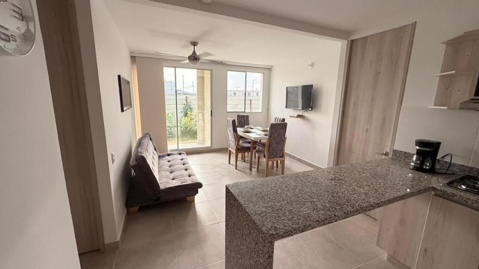 Kitchen or kitchenette, Living room, Photo of the whole room, Seating area, Dining area