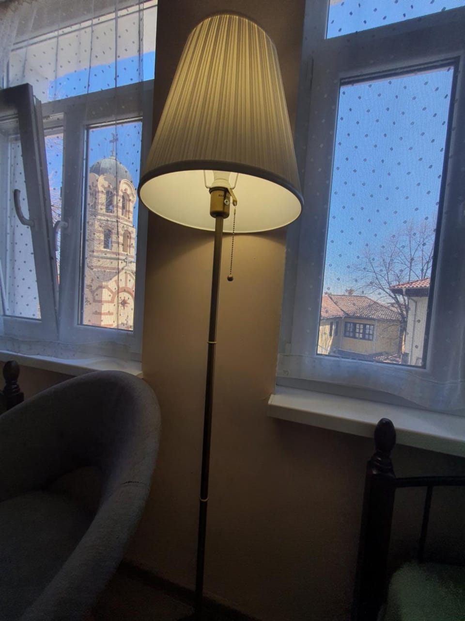 Bed, Living room, Seating area, Bedroom, Landmark view, Landmark view, wardrobe
