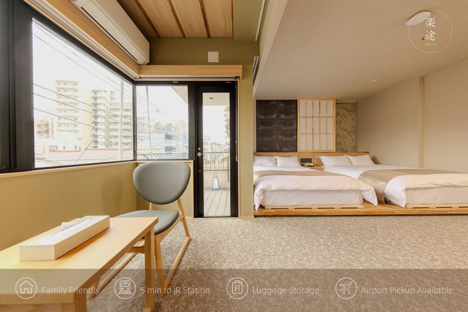 Racto Hotel Higashijujo Omomuki 楽途ホテル 東十条 趣 Apartment in Saitama Prefecture