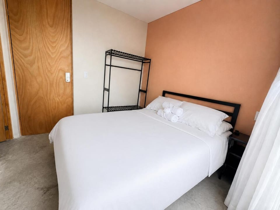 Bed, Photo of the whole room, Bedroom, wardrobe