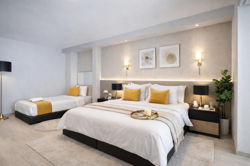 Photo of the whole room, room service, room service