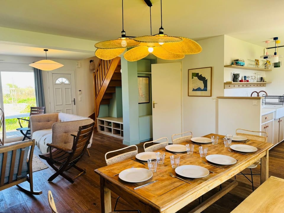 Maison de village 8 pers, au calme, jardin, wifi Villa in Quiberon