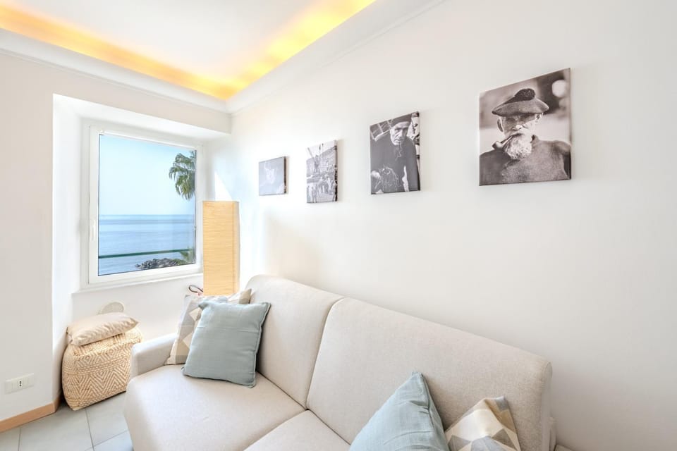 Natural landscape, Living room, Seating area, Sea view