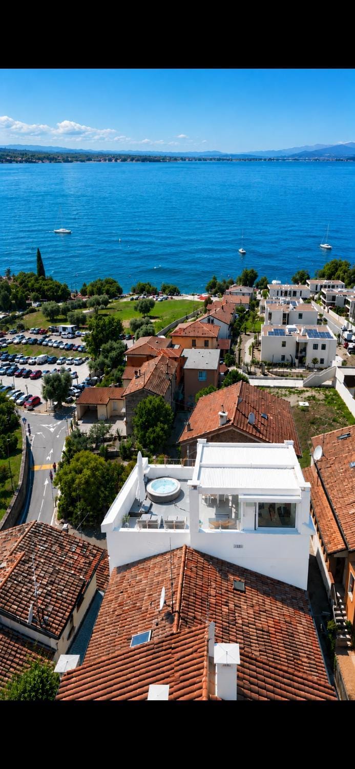 Appartamento Vista Lago con terrazza esclusiva Apartment in Lake Garda