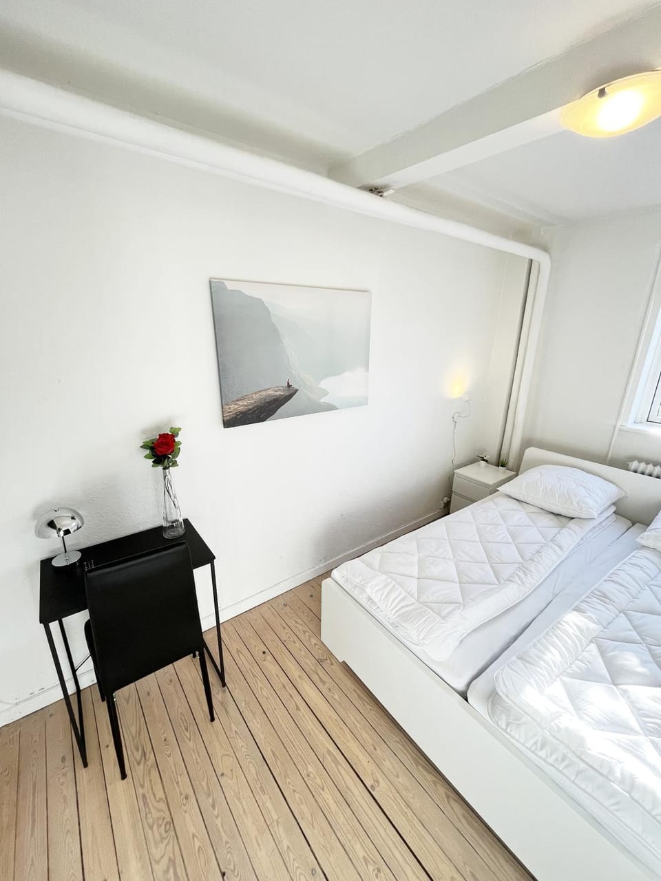Central Large Double Room with free parking House in Aalborg
