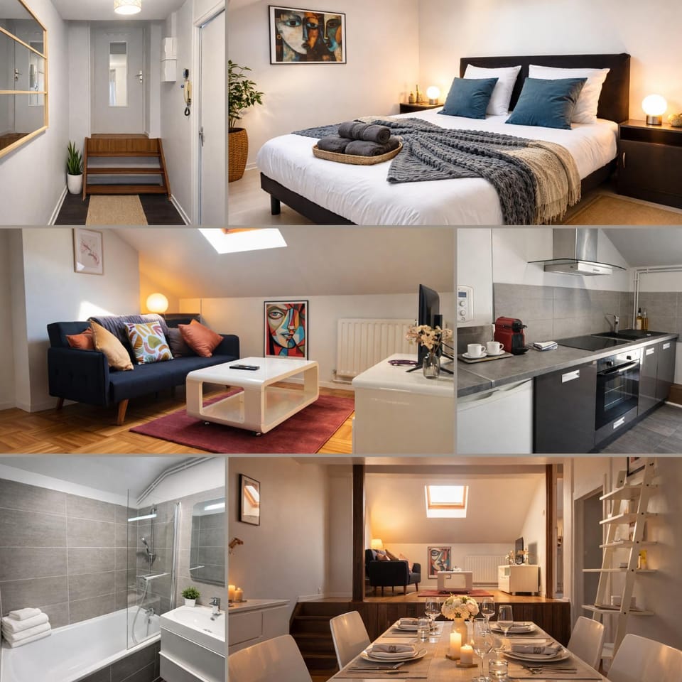 Kitchen or kitchenette, Photo of the whole room, Seating area, Dining area, Bedroom