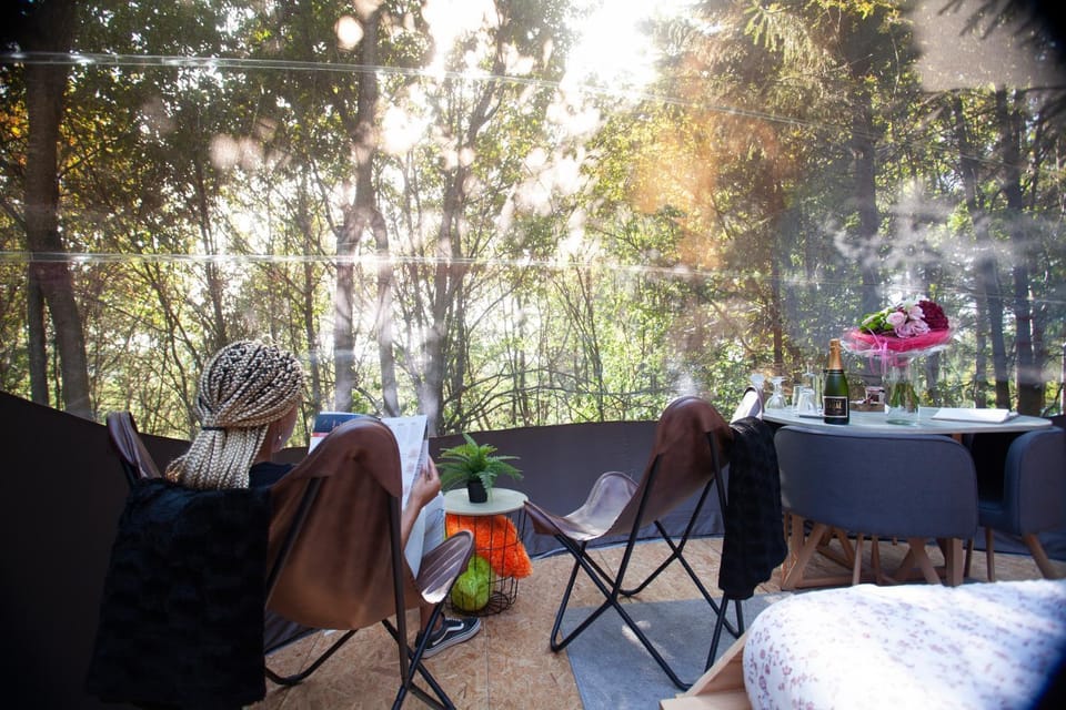 La sphère de Raphaël Luxury tent in Belgium