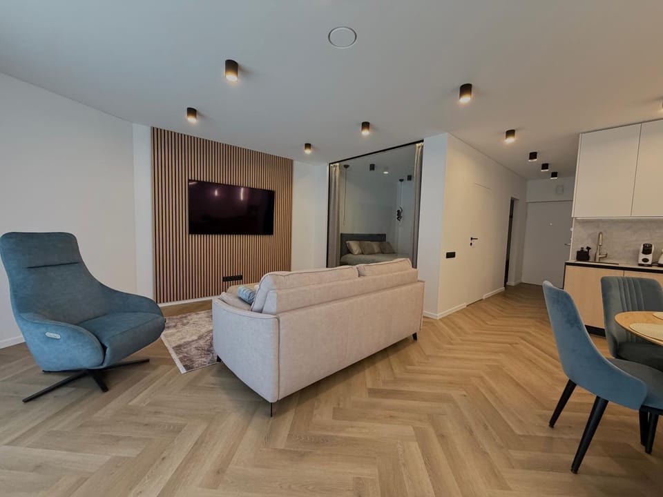 Modern Apartment With Terrace Palanga Apartment in Palanga