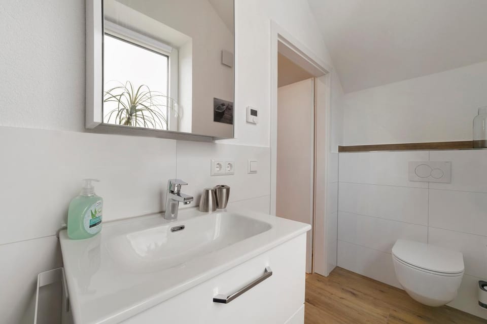 Bathroom, Living room