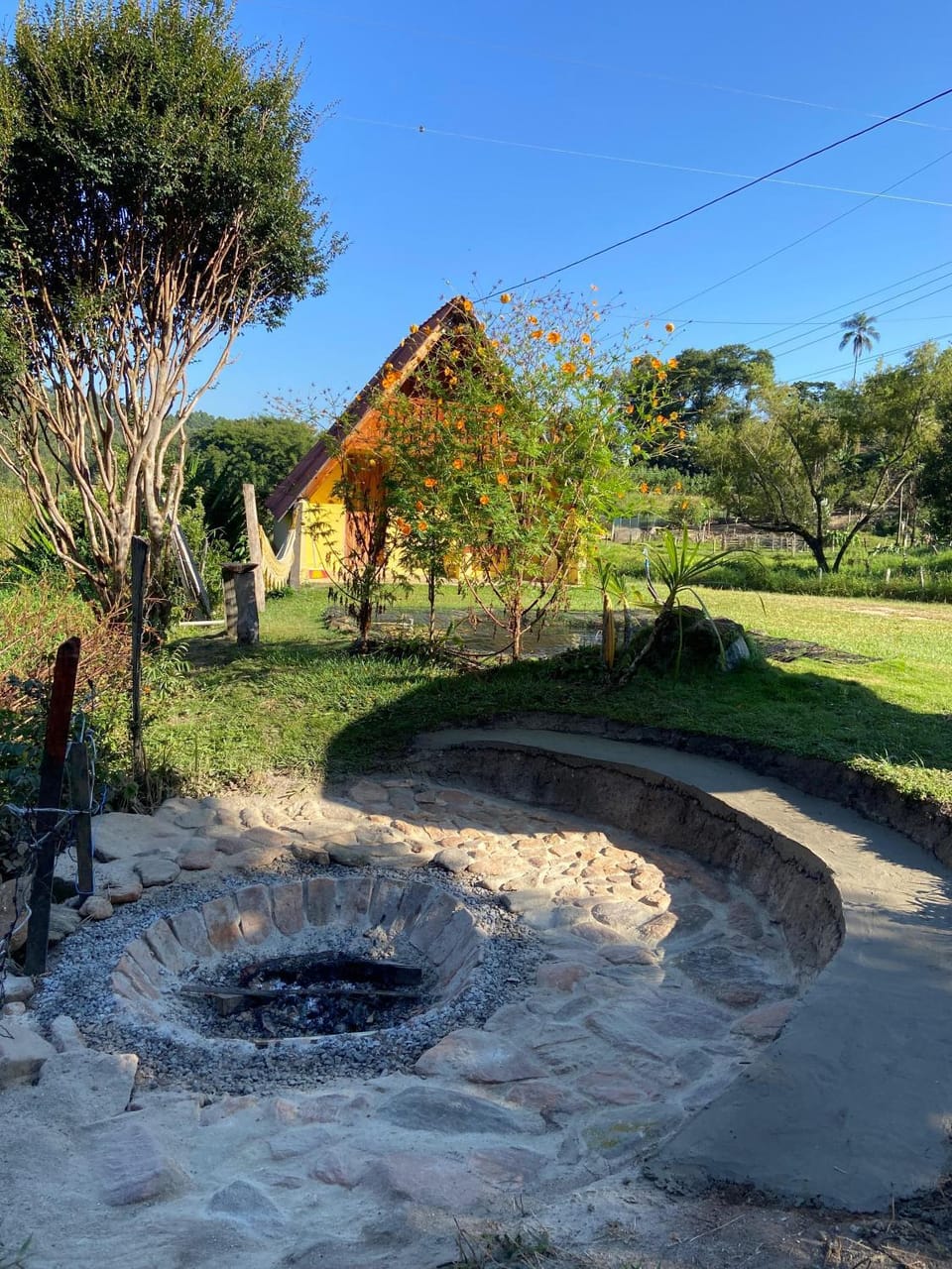 Spring, Day, Natural landscape, fireplace