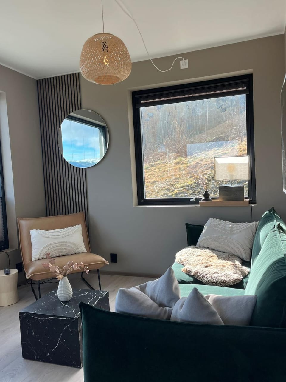 Natural landscape, Living room, Seating area