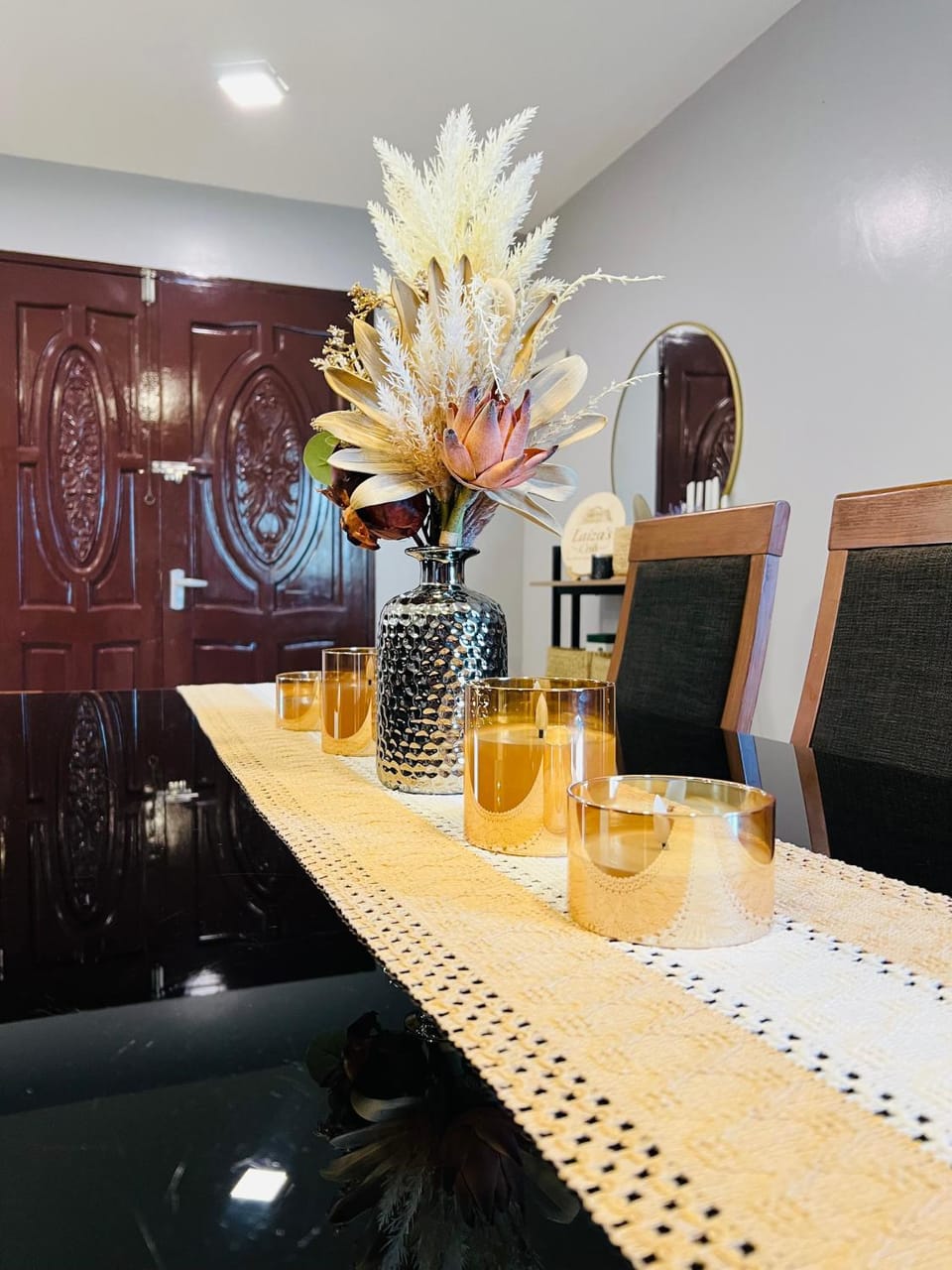 Dining area, Dinner
