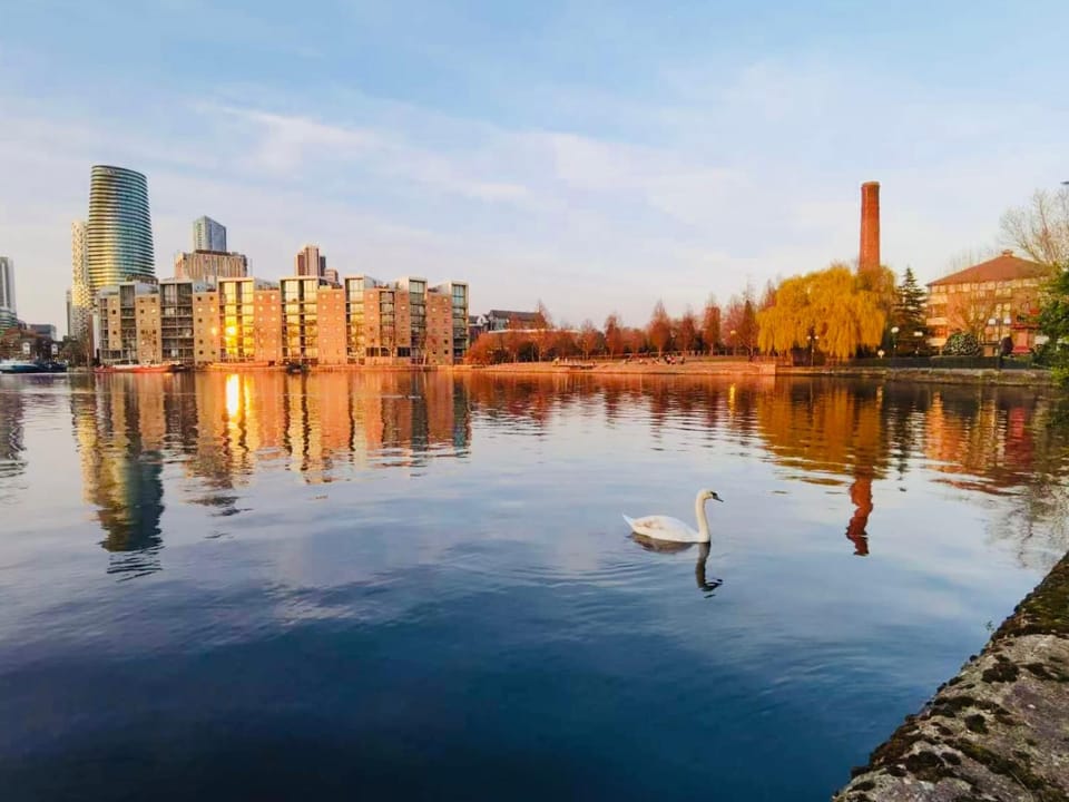Nearby landmark, Natural landscape, City view, Lake view, River view