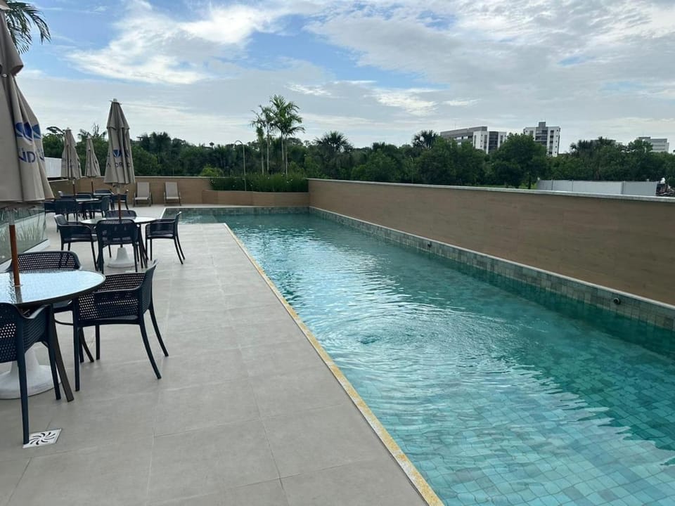 New, Pool, Fast Wi-Fi, Near the airport Apartment in Belém