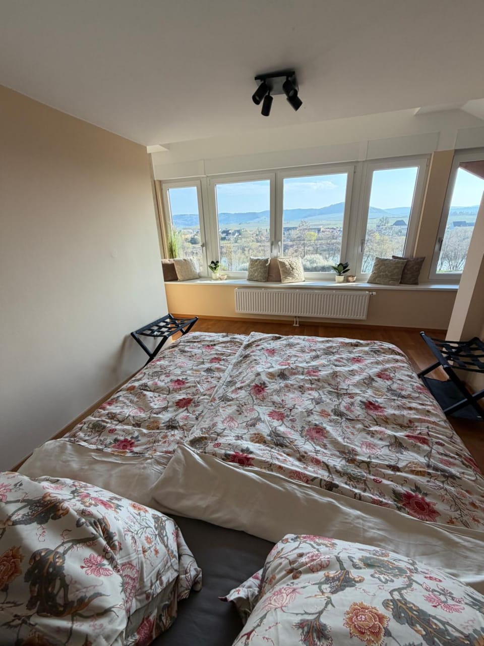 Bed, River view