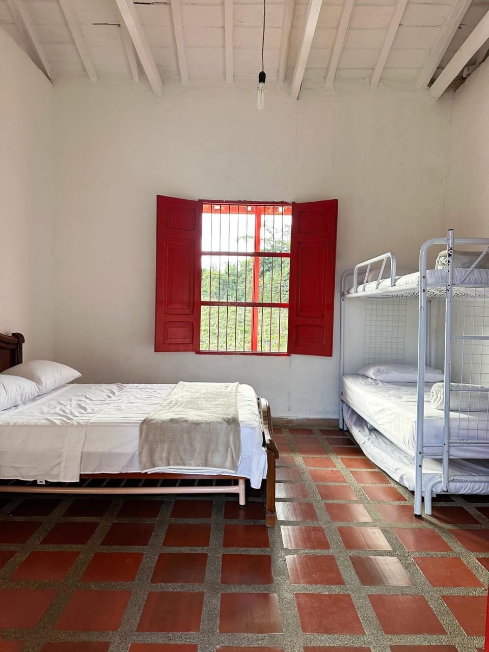 Bed, Photo of the whole room, Bedroom, bunk bed