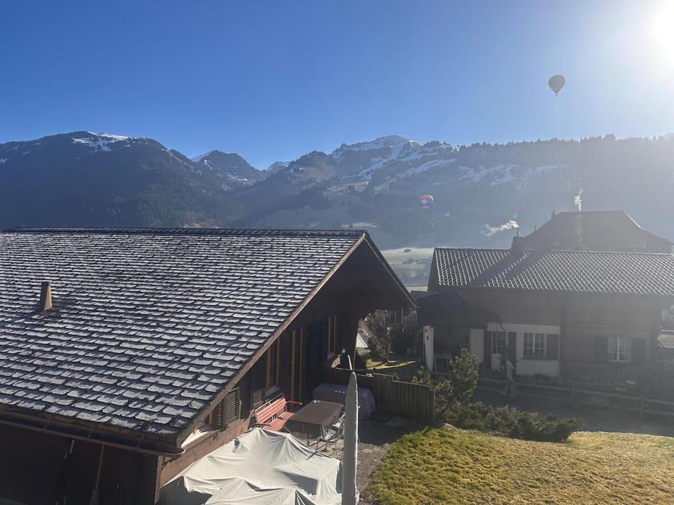 Property building, Natural landscape, Mountain view