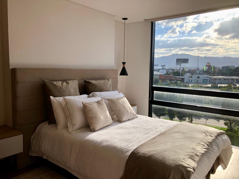 Natural landscape, View (from property/room), Bedroom