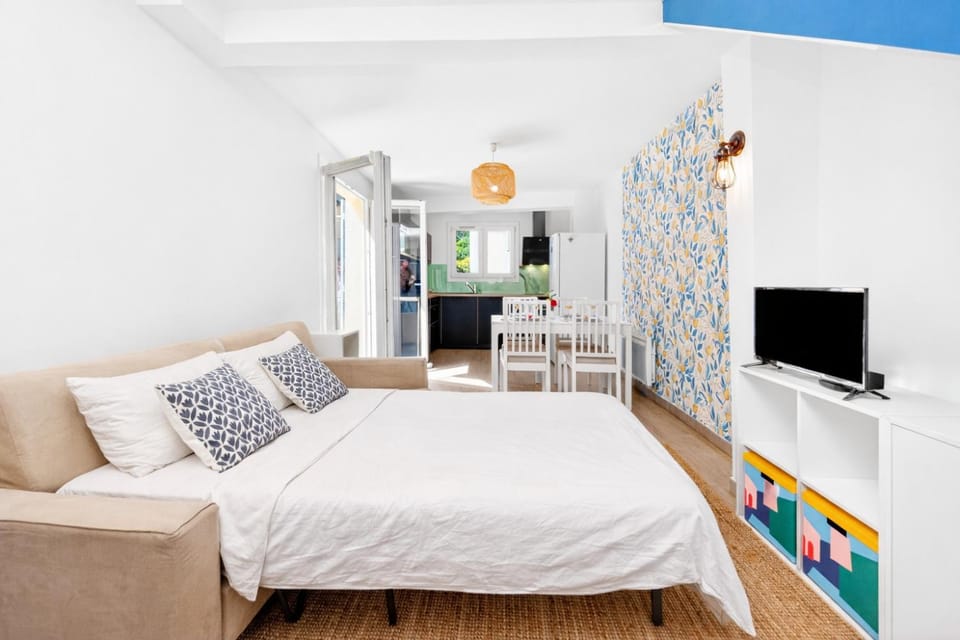 Bel maison avec terrasse 5 pers parking & clim Apartment in Roquebrune-Cap-Martin